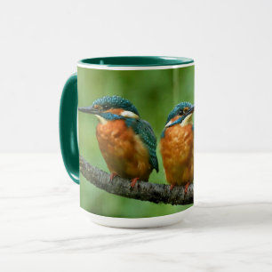 Mug Photo d'un martin pêcheur