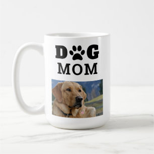 Mug Photo Empreinte de patte de Dog Mom