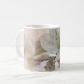 Mug Photo en fleurs de pomme blanche (Devant gauche)
