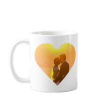 Photo En Forme De Coeur Minimale - Je T'Aime Wifey