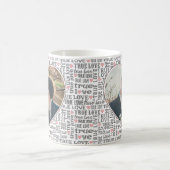 Mug Photo en forme de coeur Véritable Valentin d'amour (Centre)