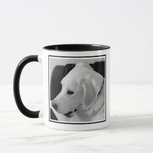 Mug Photo en noir et blanc de la Fête des Mères du Chi