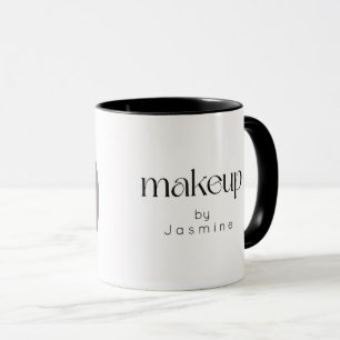 Mug Photo en noir et blanc MAF Carte de visite élégan