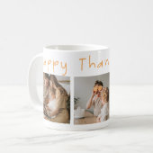 Mug Photo et Bon thanksgiving de collection moderne (Devant gauche)