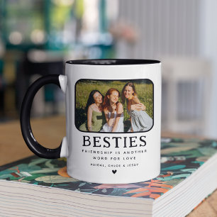 Mug Photo et devis personnalisés de Cute BESTIE