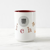 Mug Photo et nom (Centre)