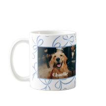 Photo et nom de chien personnalisé Motif de mâchoi
