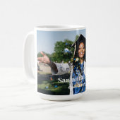 Mug Photo et nom de la graduation personnalisée (Devant gauche)