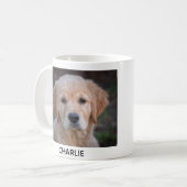 Mug Photo Et Nom De L'Animal (Devant gauche)