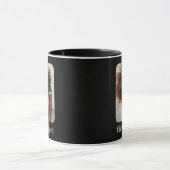 Mug Photo et nom personnalisés modernes Créez le vôtre (Centre)