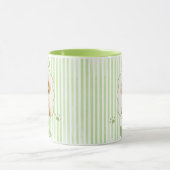 Mug photo et nom simple moderne de l'animal (Centre)