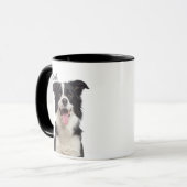 Mug photo et nom simple moderne de l'animal (Devant gauche)