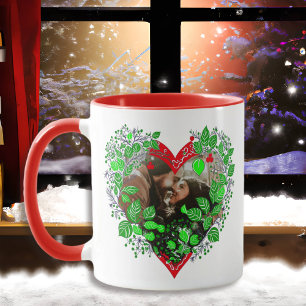 Mug Photo et noms personnalisés Notre premier Noël