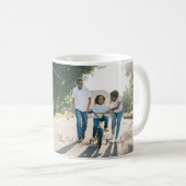 Mug Photo et texte personnalisés (Devant droit)