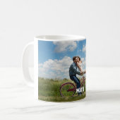 Mug Photo et texte personnalisés (Devant gauche)