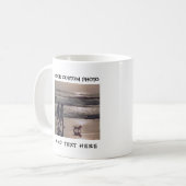Mug Photo et texte personnalisés (Devant gauche)