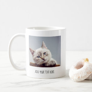 Mug Photo et texte personnalisés pour animaux de compa