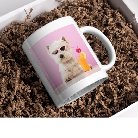 Mug Photo et texte personnalisés pour animaux de compa