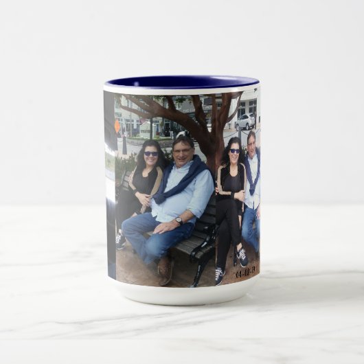 Mug photo faite sur commande combinée Mug2 du café (Centre)