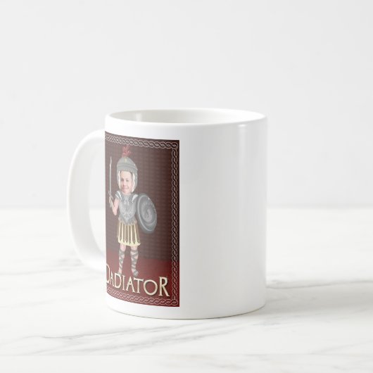 Mug Photo faite sur commande drôle de papa de la fête (Devant gauche)