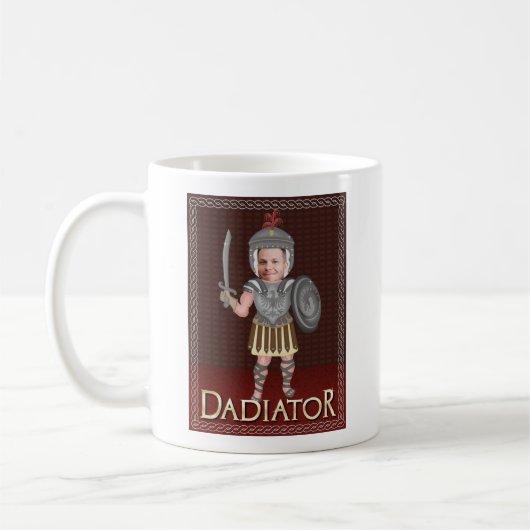 Mug Photo faite sur commande drôle de papa de la fête (Gauche)