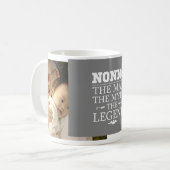 Mug Photo faite sur commande Nonno la légende (Devant gauche)