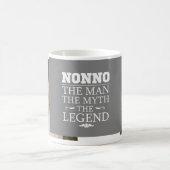 Mug Photo faite sur commande Nonno la légende (Centre)