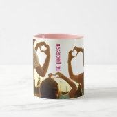 MUG PHOTO FAMILIALE SIMPLE ROSE (Centre)