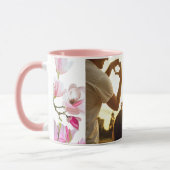 MUG PHOTO FAMILIALE SIMPLE ROSE (Gauche)