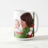 Mug Photo famille Noël (Devant droit)
