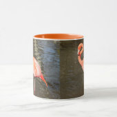 Mug Photo Flamant rose orange (Centre)