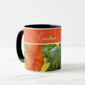 Mug Photo Fleurs d'été (Devant gauche)