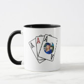 Mug Photo Graduation - Trois Aces Alumni Idée Cade (Gauche)