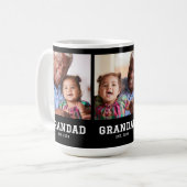 Mug Photo Grand-mère Gras Noir 3 (Devant gauche)