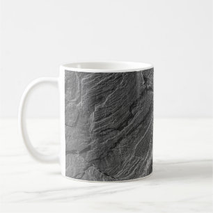 MUG PHOTO GRAYSCALE DE FORMATION ROCK