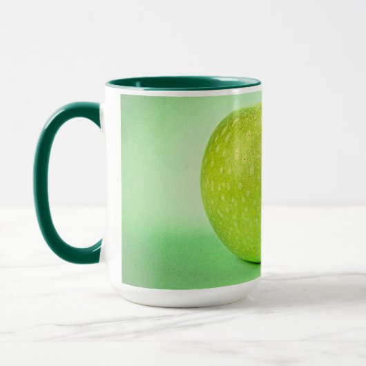 Mug Photo "Green Apple". Commandez dès maintenant (Gauche)
