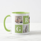 Mug Photo Green de citron vert pour grands-parents (Gauche)