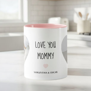 Mug Photo « Je t'aime maman » personnalisé Cadeau pe