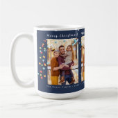 Mug Photo Joyeux Noël Neige Whimsy Blue (Gauche)