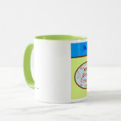 Mug Photo juive de coutume de vacances de Shavuot (Devant gauche)