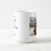 Mug Photo Like Père Comme fille drôle cadeaux (Centre)