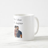 Mug Photo Like Père Like fille/fils (Devant droit)