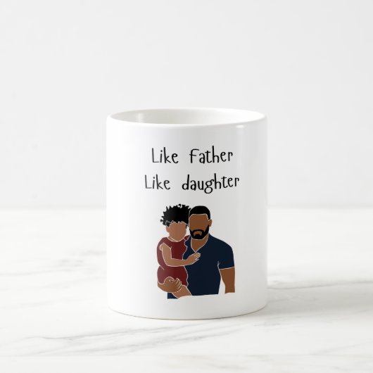 Mug Photo Like Père Like fille/fils (Centre)