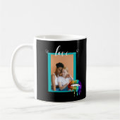 Mug Photo Love Pride Rainbow Biting Lips Driving (Gauche)