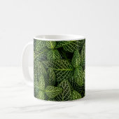 MUG PHOTO MACRO DE PLANTES VERTS (Devant gauche)