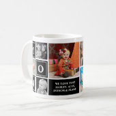 Mug Photo Maman Collage Black Mothers Day Café (Devant gauche)