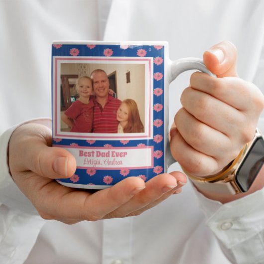 Mug Photo Meilleur Papa Citation