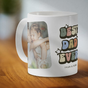 Mug Photo Meilleur Papa de Tous les Temps Vintage