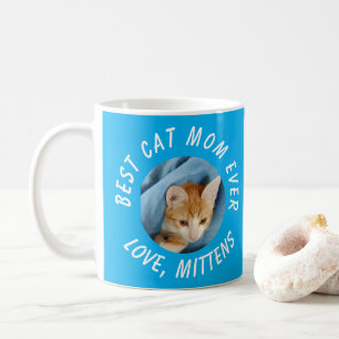 Mug Photo Meilleure Maman de Chat Jamais Nom de Chien 