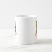 Mug Photo Meilleure Maman Florale Rose (Centre)